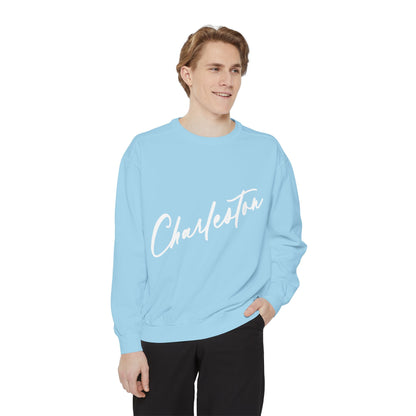 NO PLACE LIKE HOME CHARLESTON-Comfort Colors Crewneck