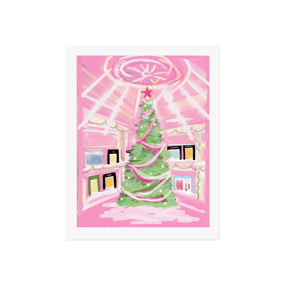 Christmas Shopping Spree - Art Print