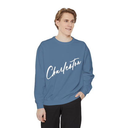 NO PLACE LIKE HOME CHARLESTON-Comfort Colors Crewneck
