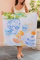CHINOISERIE & CITRUS-MAHJONG MAT