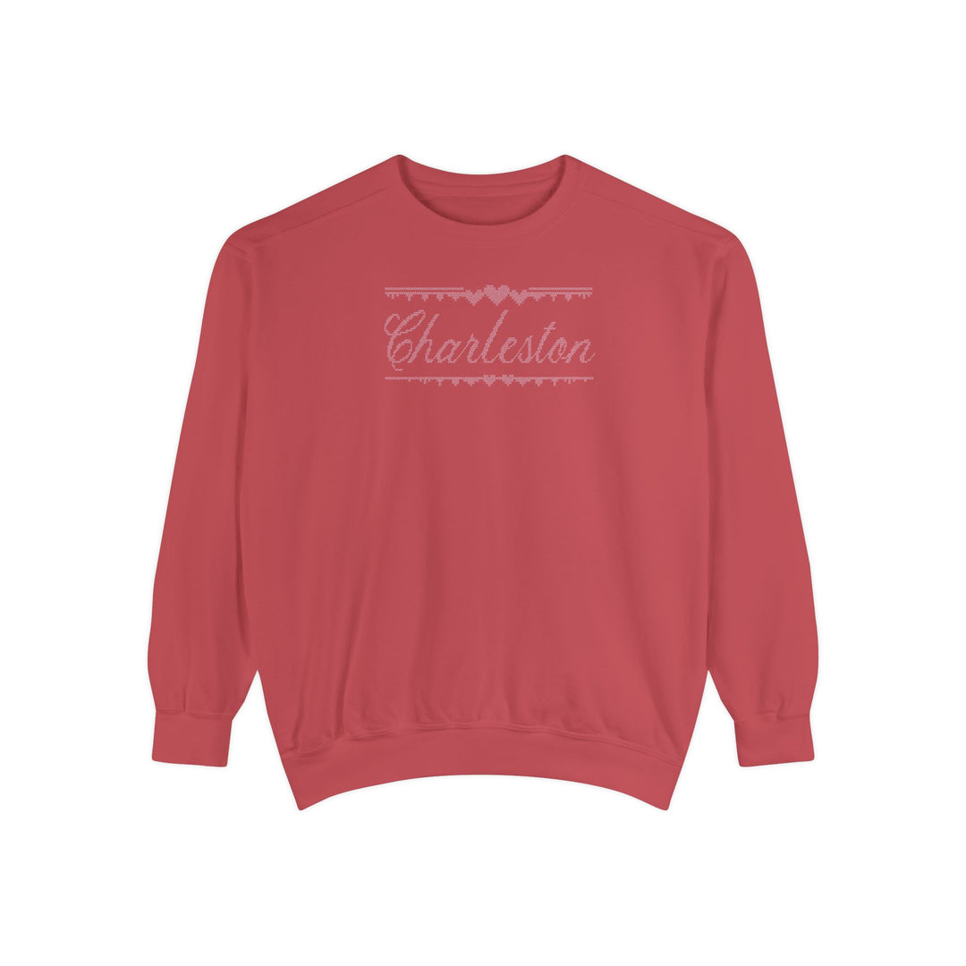 CHS CROSS STITCH-Crewneck