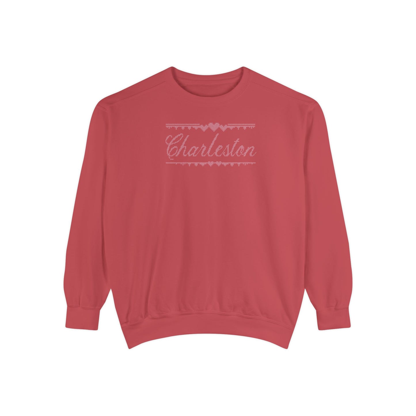 CHS CROSS STITCH-Crewneck