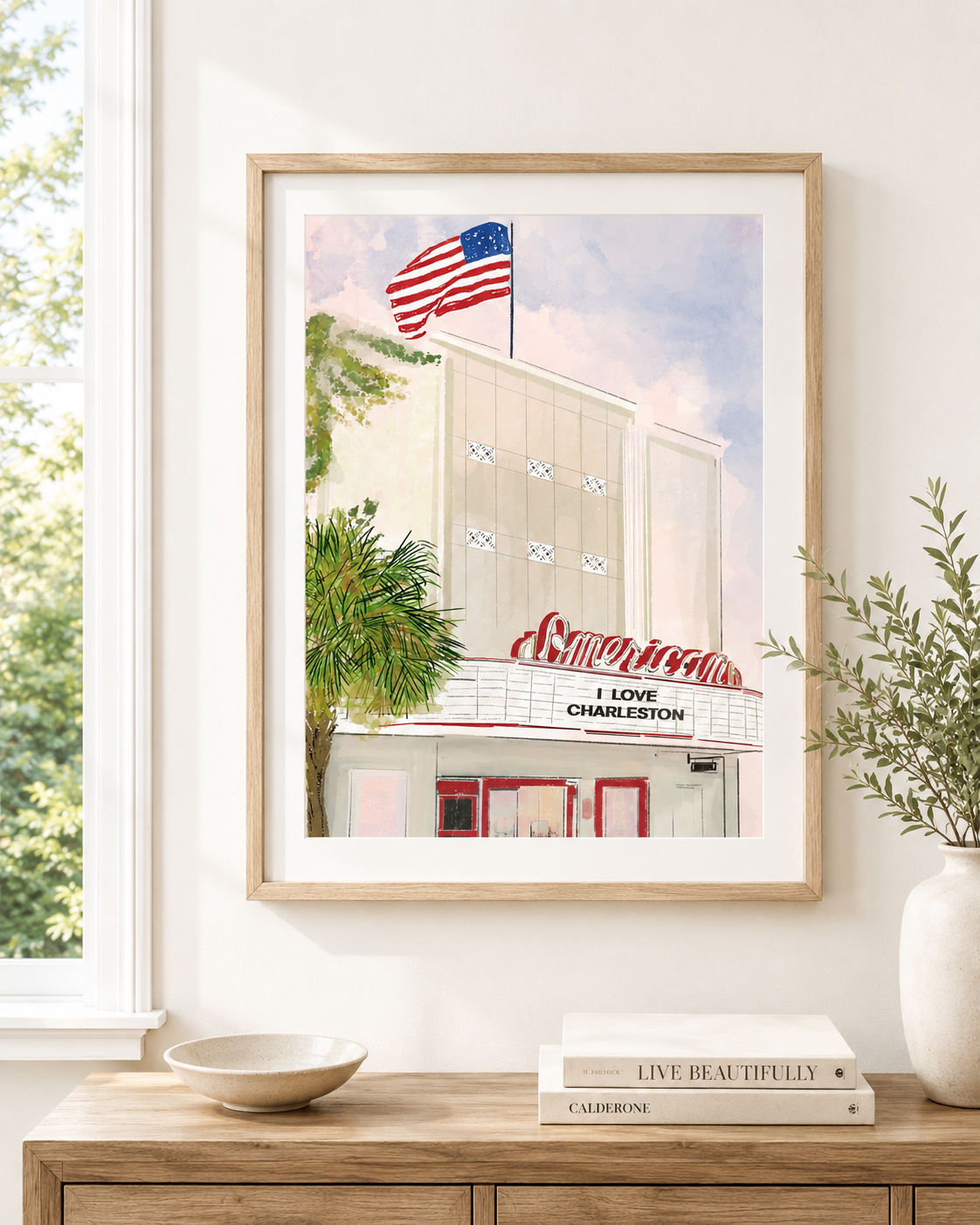 THE AMERICAN THEATER - Art Print