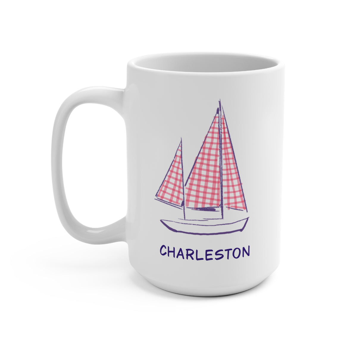 CHARLESTON SAILBOAT-Mug