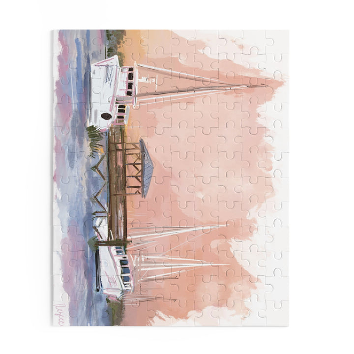 COASTAL SORBET SUNSET - Puzzle (120, 252, 500-Piece)