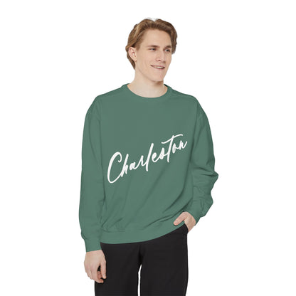 NO PLACE LIKE HOME CHARLESTON-Comfort Colors Crewneck