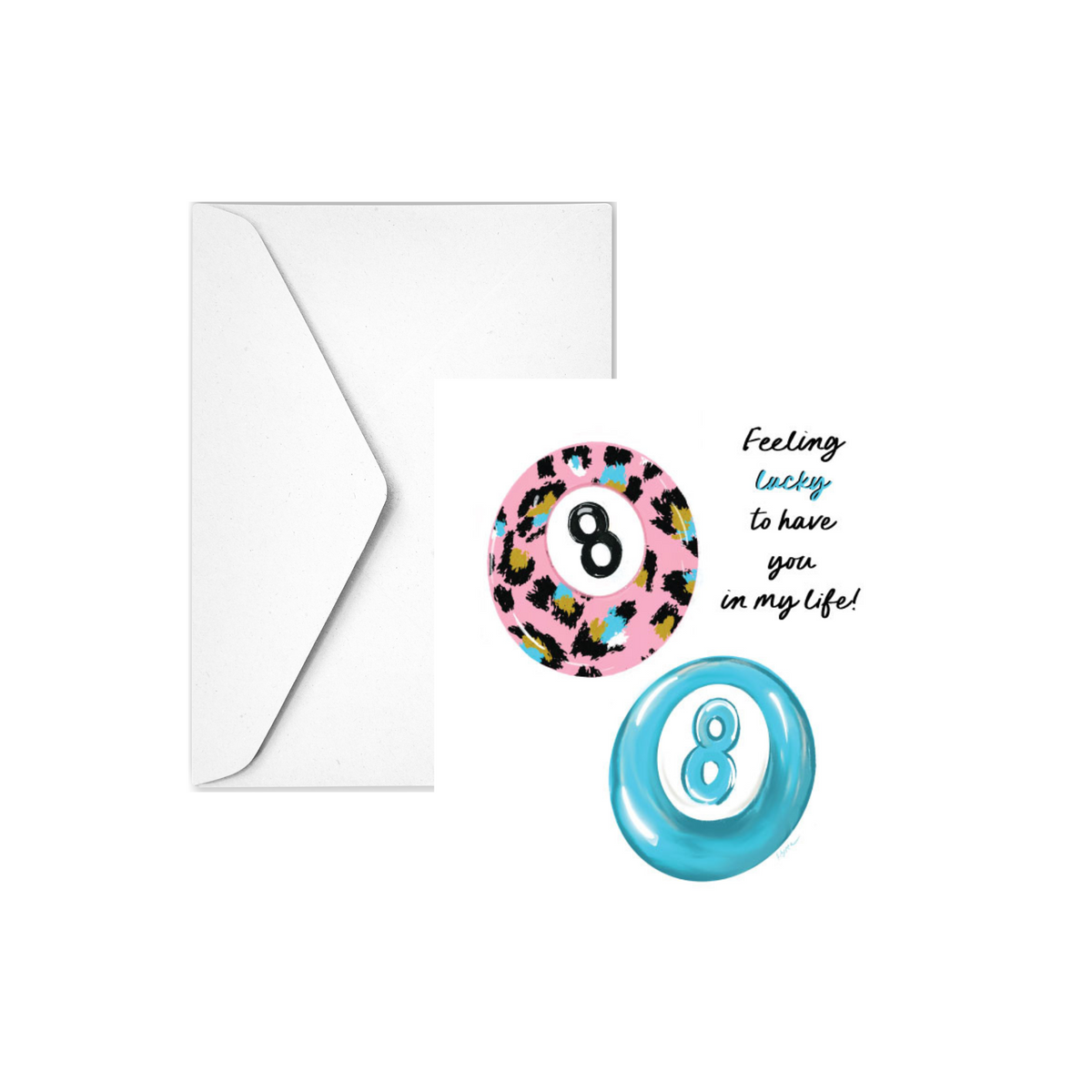 FEELING LUCKY - Note Card