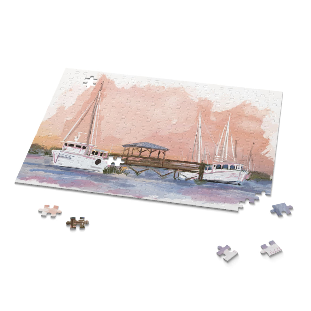 COASTAL SORBET SUNSET - Puzzle (120, 252, 500-Piece)