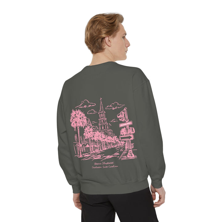 REBECCA ILLUSTRATED-Crewneck