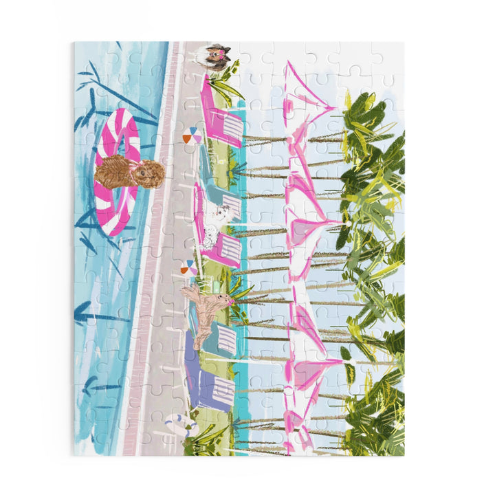 POOL PAWTY - Puzzle (120, 252, 500-Piece)