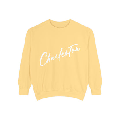 NO PLACE LIKE HOME CHARLESTON-Comfort Colors Crewneck
