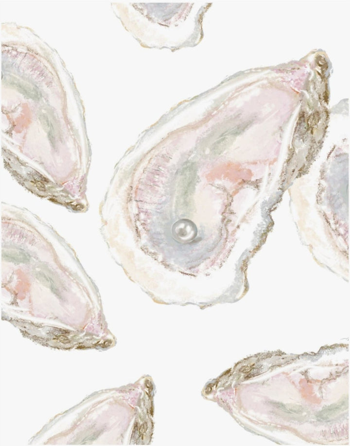 MULTIPLE OYSTER - Art Print