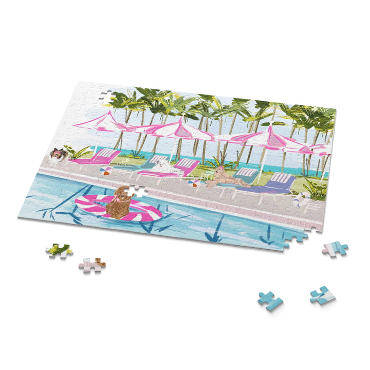 POOL PAWTY - Puzzle (120, 252, 500-Piece)