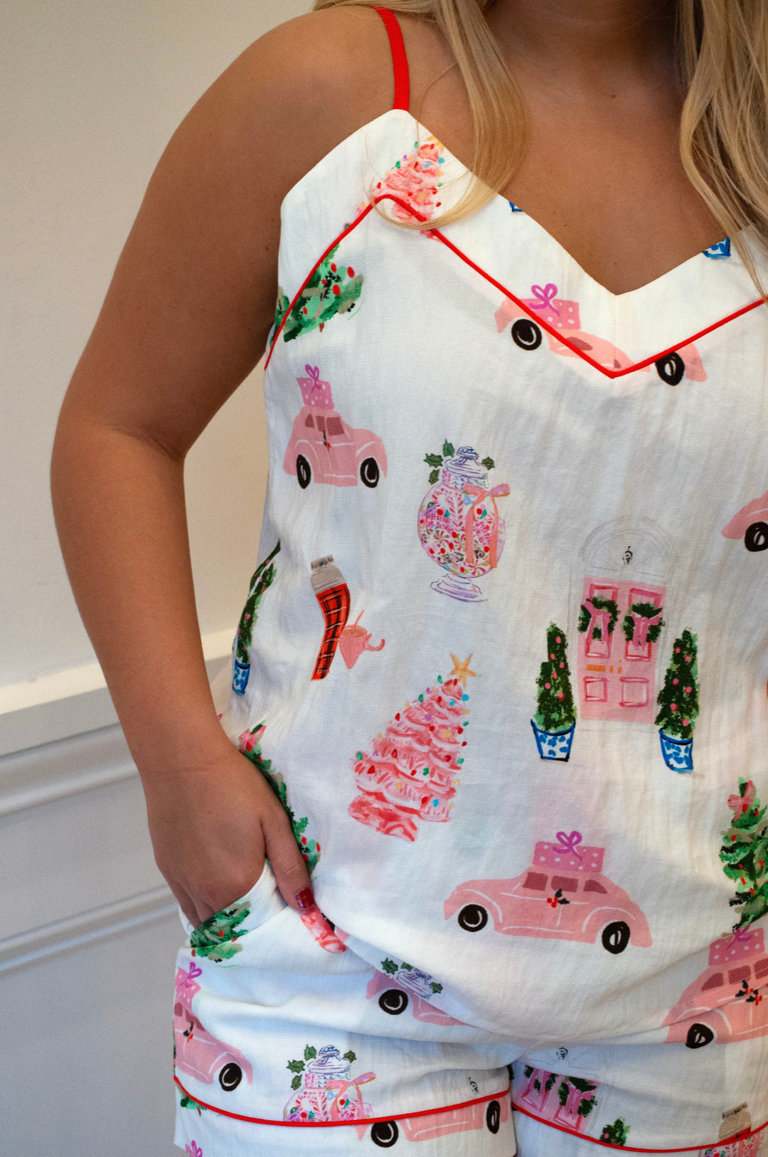 CHRISTMAS ELEMENTS - SHORT SET PJS
