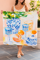 CHINOISERIE & CITRUS-MAHJONG MAT