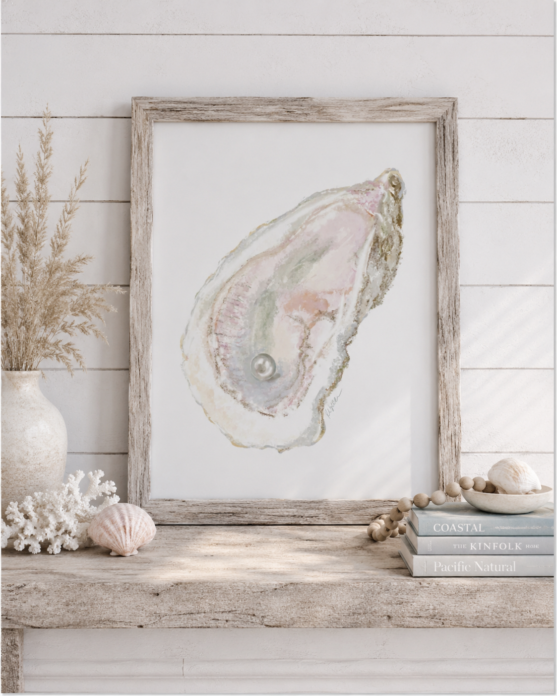 SINGLE OYSTER - Art Print