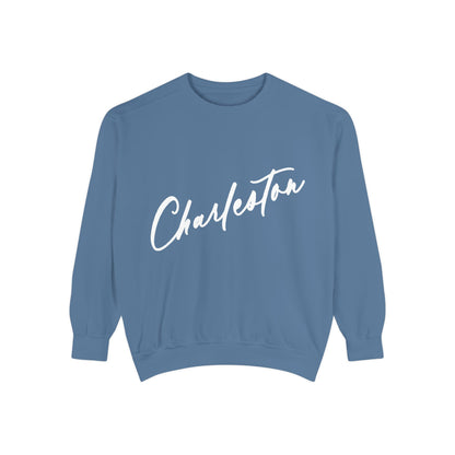 NO PLACE LIKE HOME CHARLESTON-Comfort Colors Crewneck