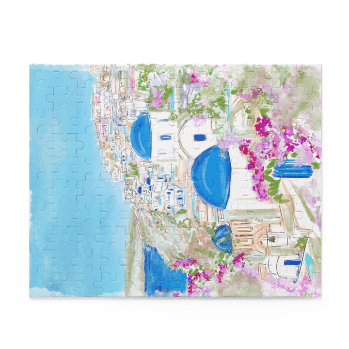 SANTORINI BLUES - Puzzle (120, 252, 500-Piece)