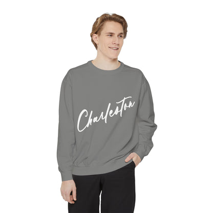 NO PLACE LIKE HOME CHARLESTON-Comfort Colors Crewneck