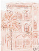 CHARLESTON IN PEACH - Art Print