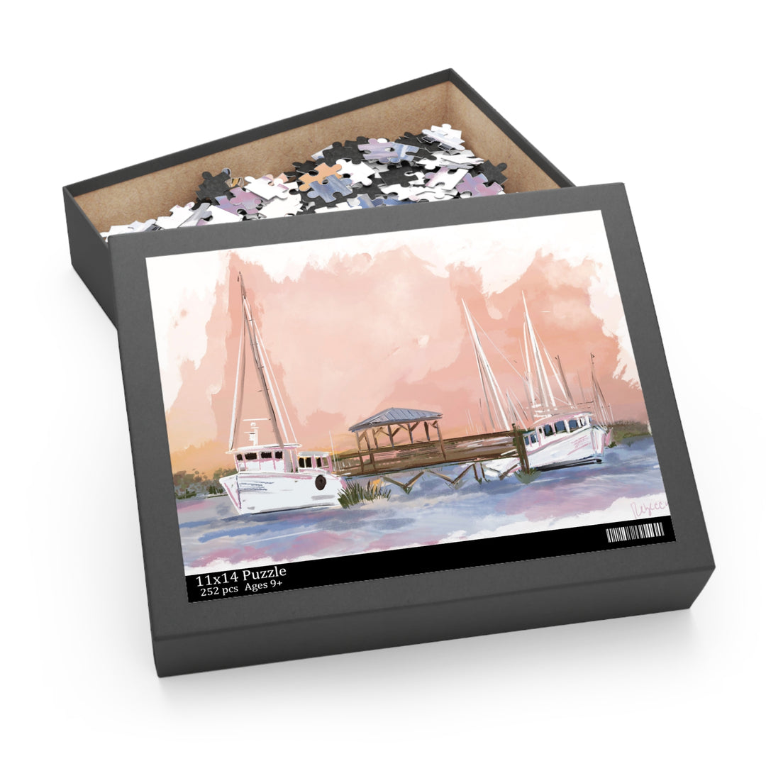 COASTAL SORBET SUNSET - Puzzle (120, 252, 500-Piece)