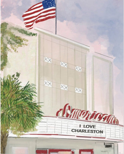 THE AMERICAN THEATER - Art Print