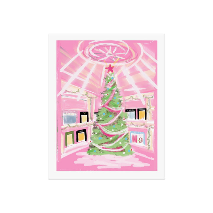 Christmas Shopping Spree - Art Print