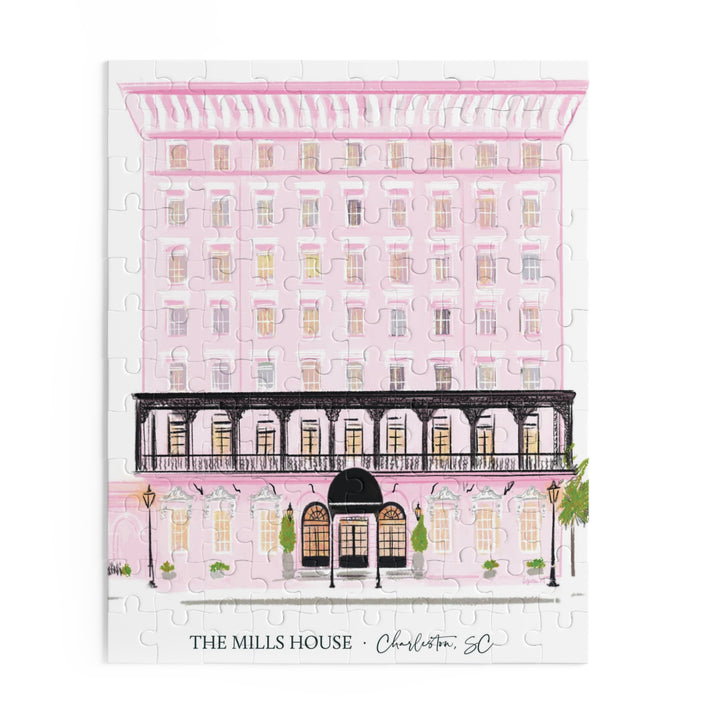 THE MILLS HOUSE HOTEL - Puzzle (120, 252, 500-Piece)