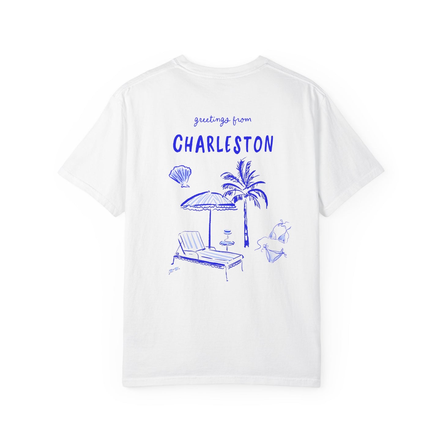 GREETINGS FROM CHARLESTON-Tee