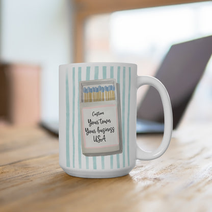 CHARLESTON MATCHBOOK-Mug (white)
