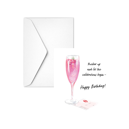 PUCKER UP - Note Card