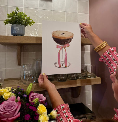 ESPRESSO ELEGANCE - Art Print
