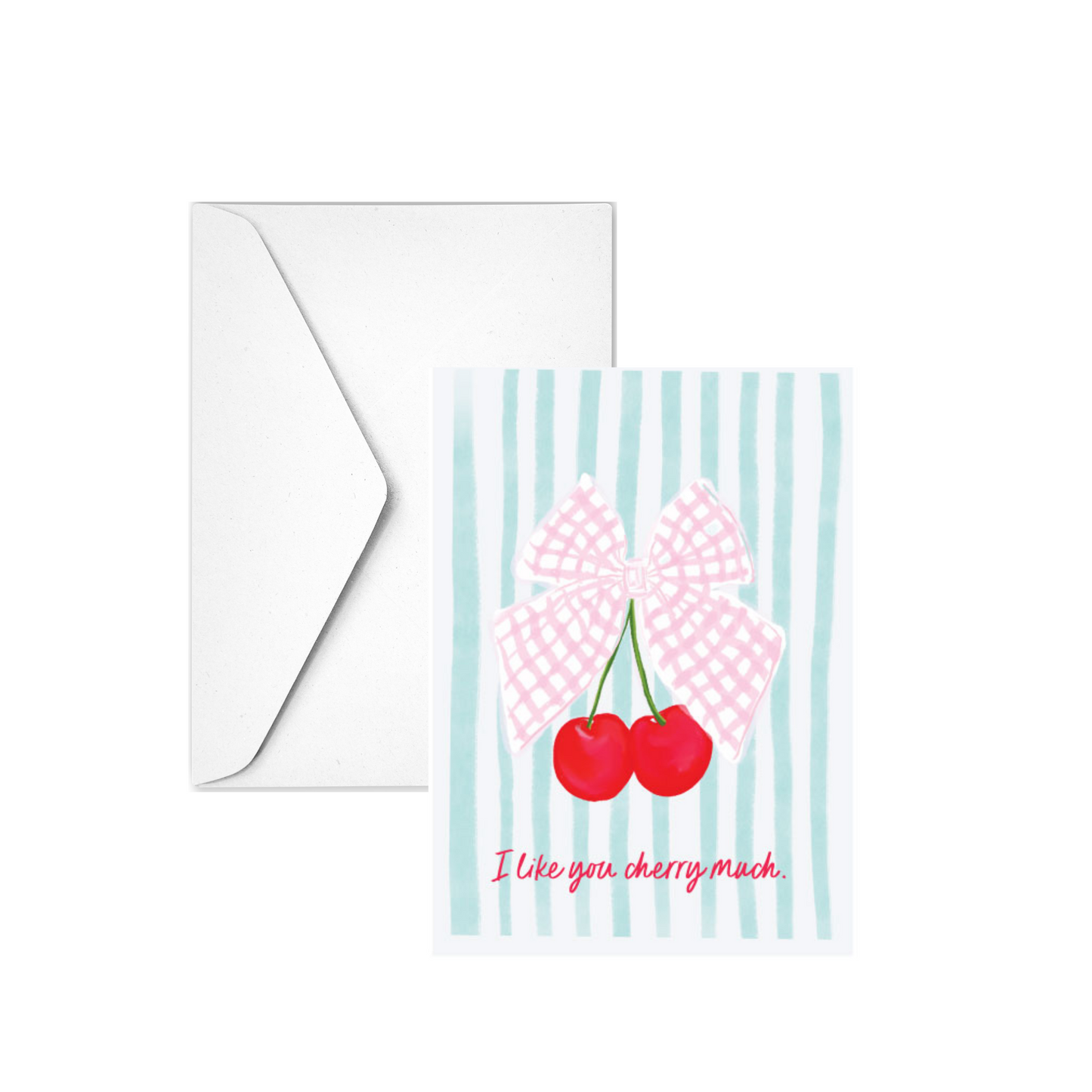 CHERRY MUCH -Note Card