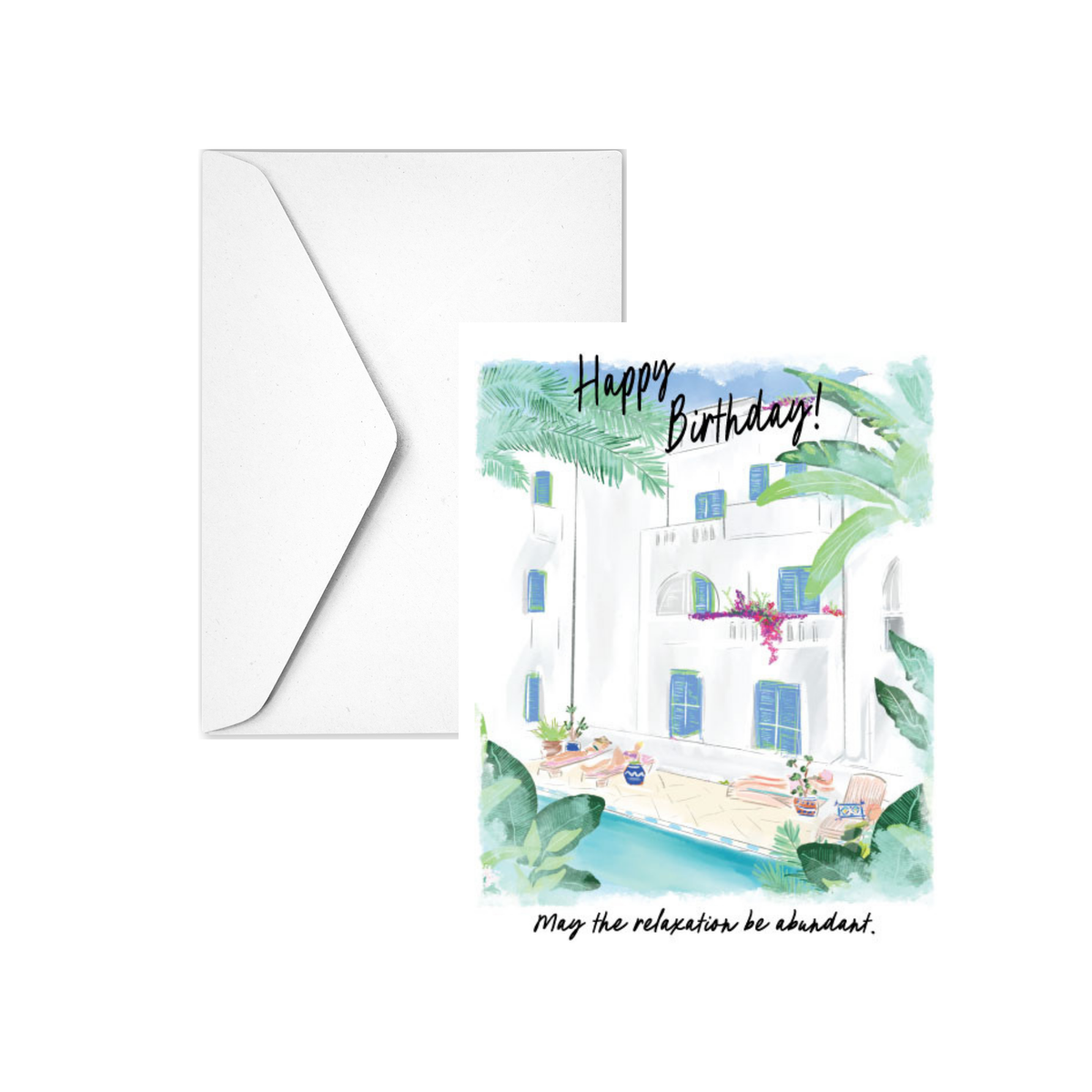 RELAXATION ABUNDENCE - Note Card