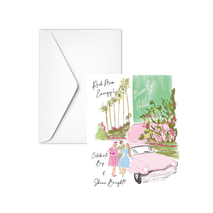 RICH MOM ENERGY CARD - Note Card