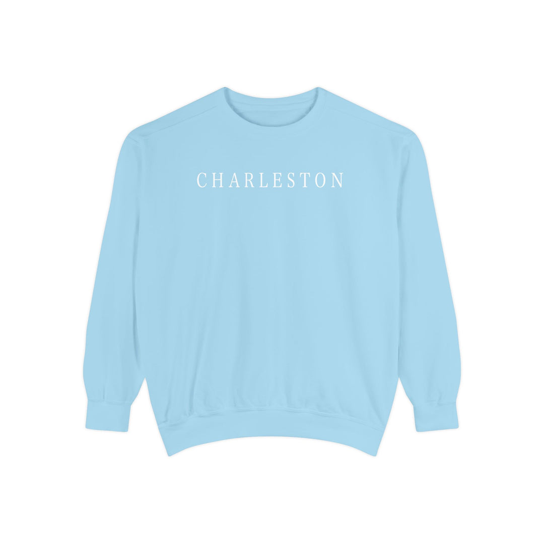 CHARLESTON SKYLINE (Chambray) - Comfort Colors Crewneck