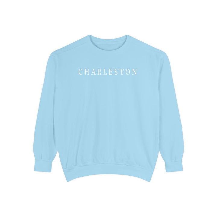 CHARLESTON SKYLINE (Chambray) - Comfort Colors Crewneck