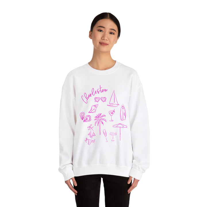 CHARLESTON IN PINK - Crewneck