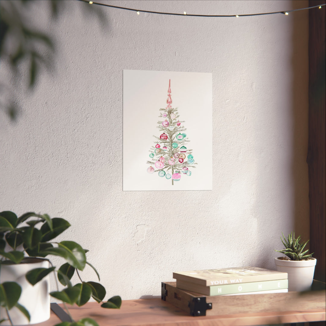 VINTAGE TREE - Art Print