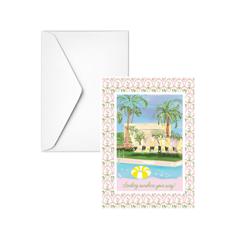 SENDING SUNSHINE - Note Card