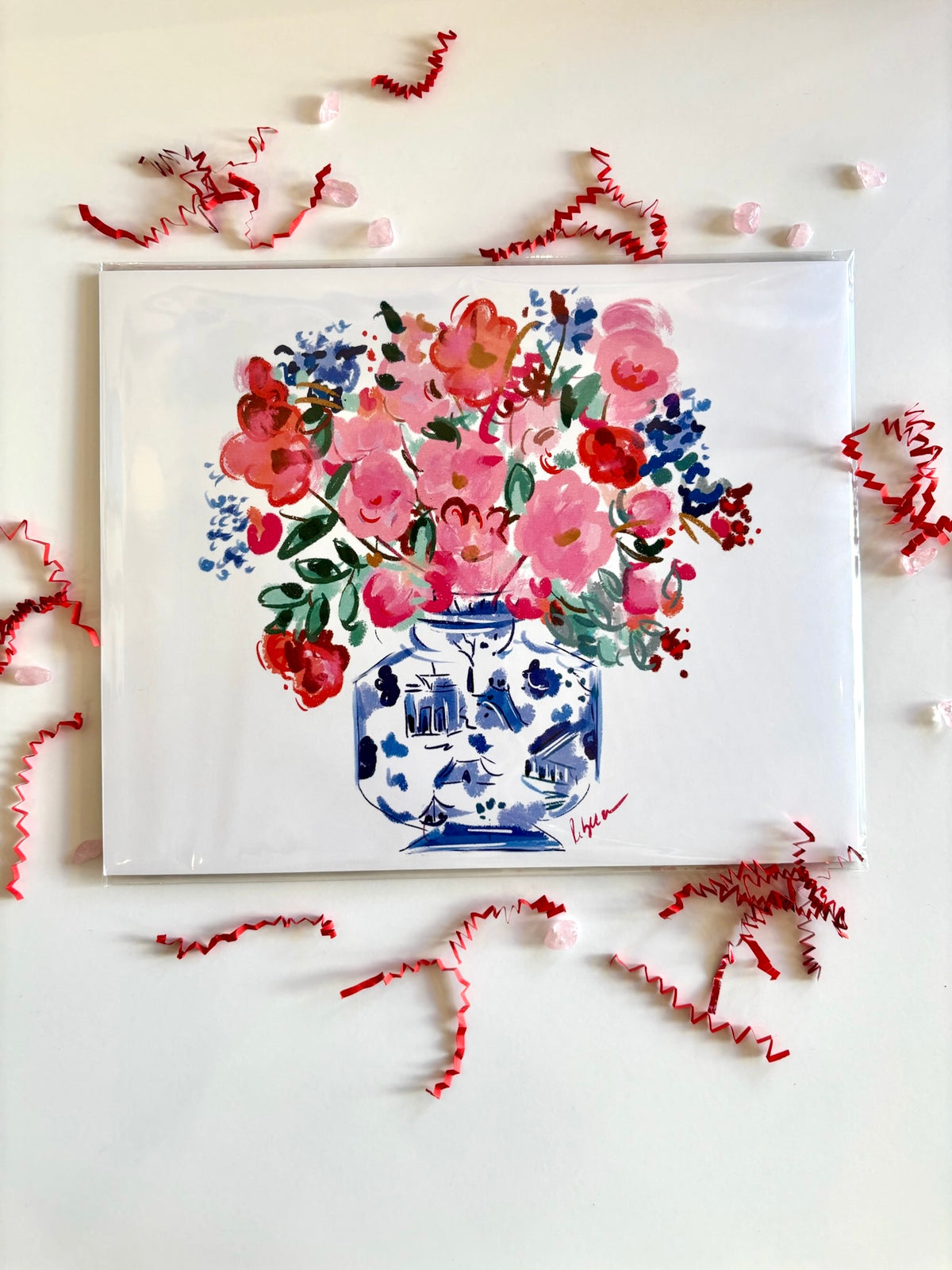 PETALS IN BLOOM-Art Print