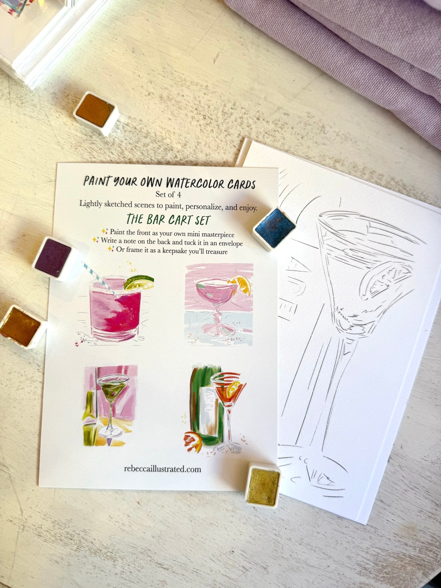 PAINT YOUR OWN:The Bar Cart Series