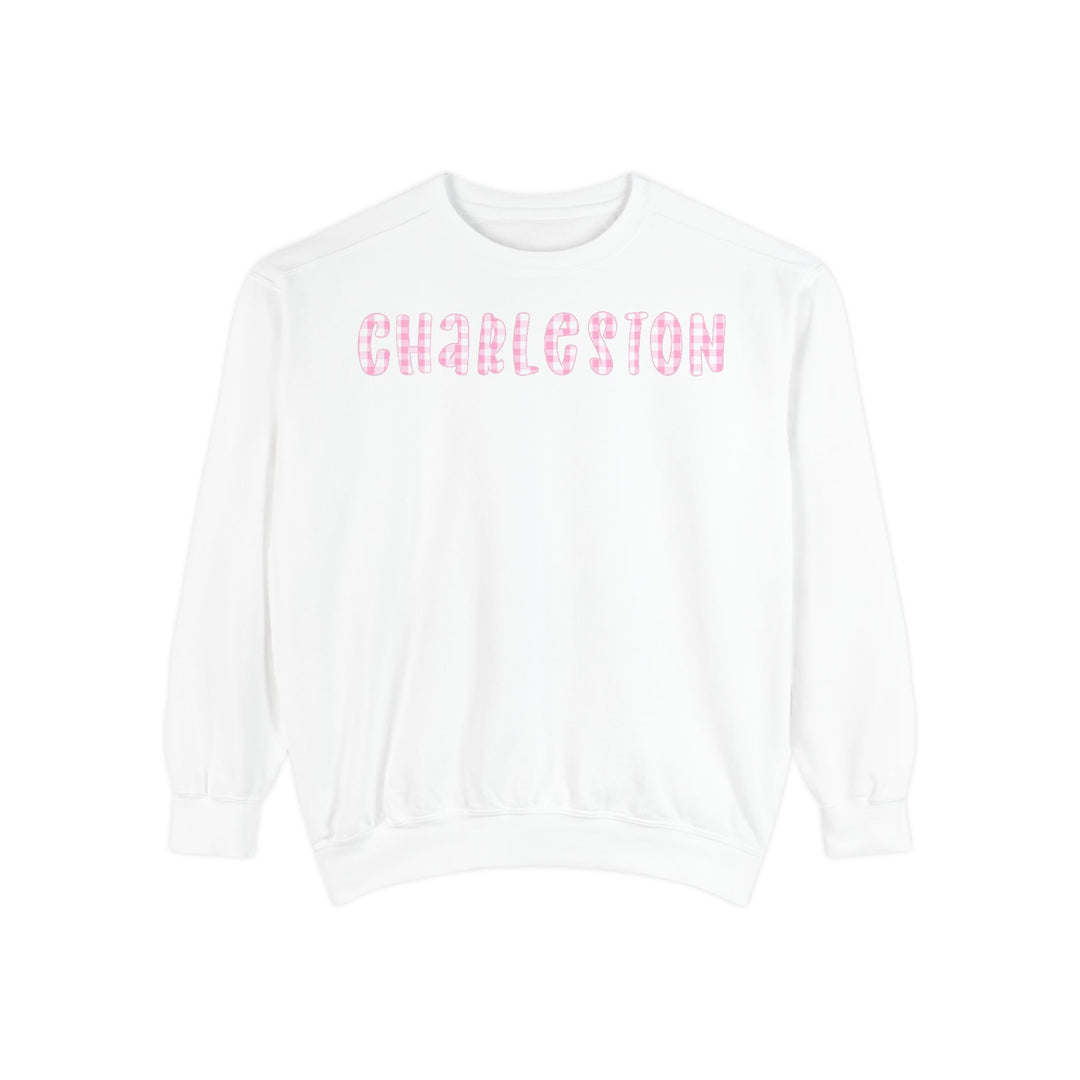 GINGHAM Sweatshirt Charleston Pink
