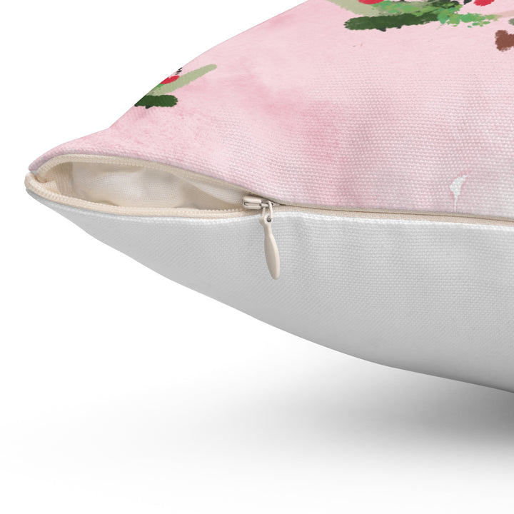 PINK CHRISTMAS - 14x14 Pillow