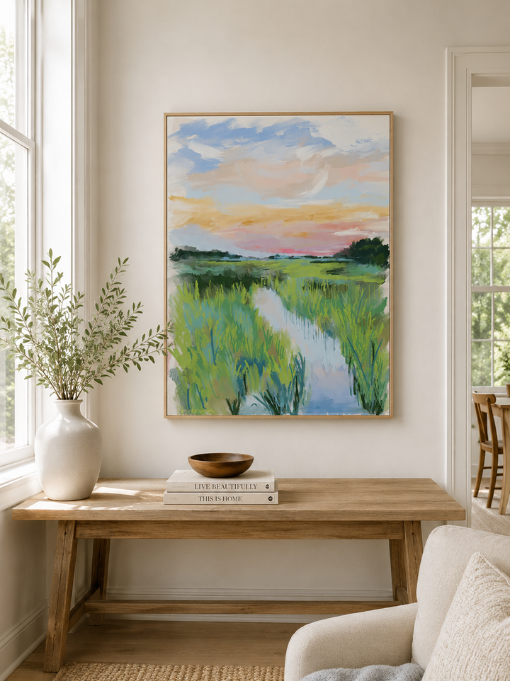 COASTAL MAGIC MARSH - Art Print