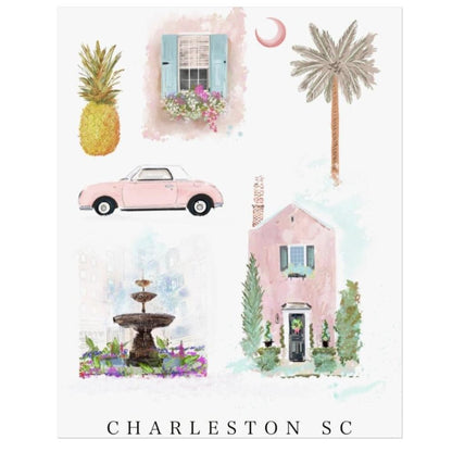 MEMORIES FROM CHARLESTON- ART PRINT