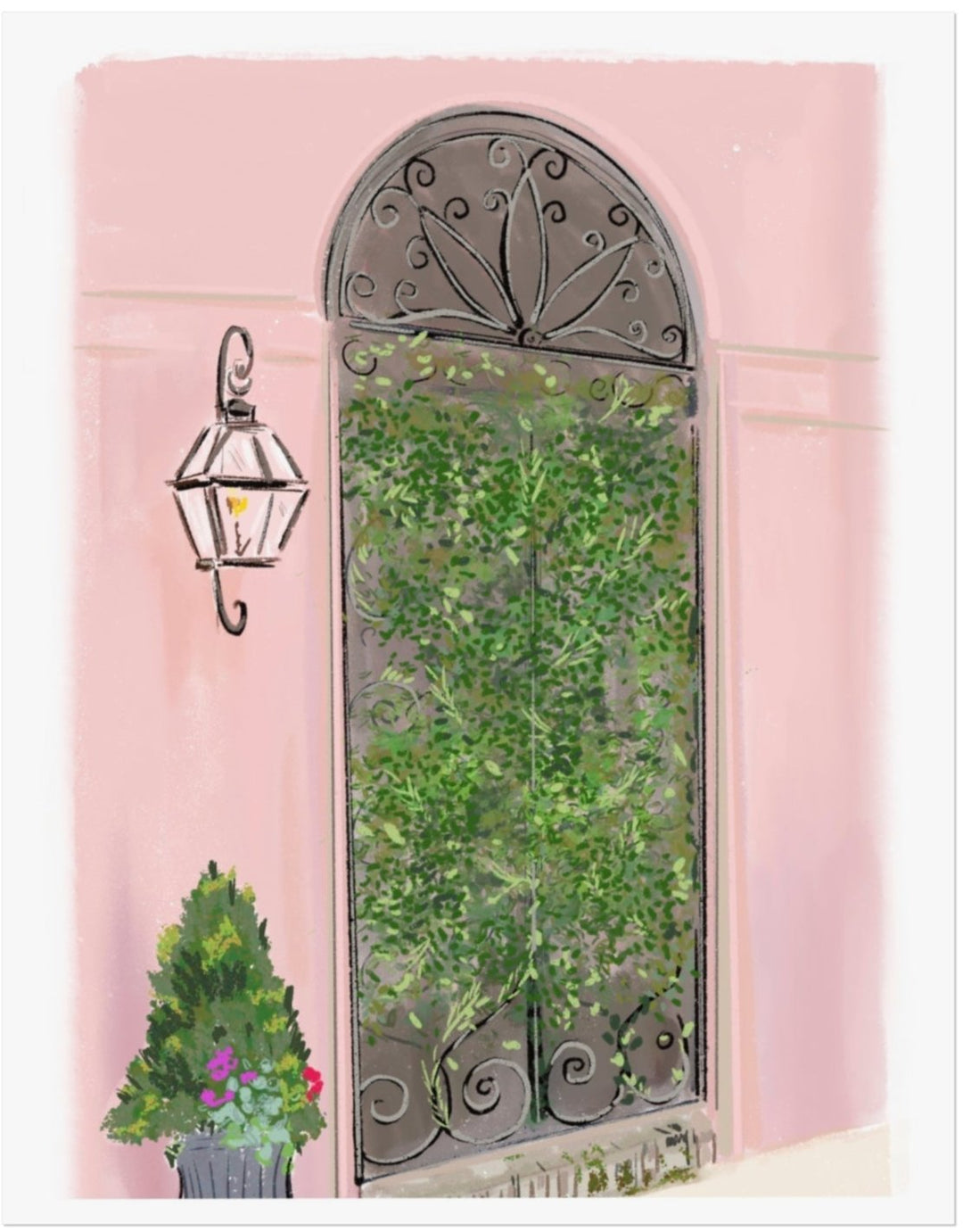 IRON GATE - Art Print