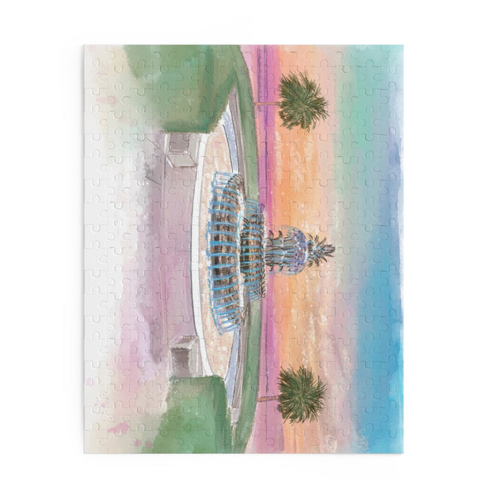 PINEAPPLE FOUNTAIN - Puzzle (120, 252, 500-Piece)