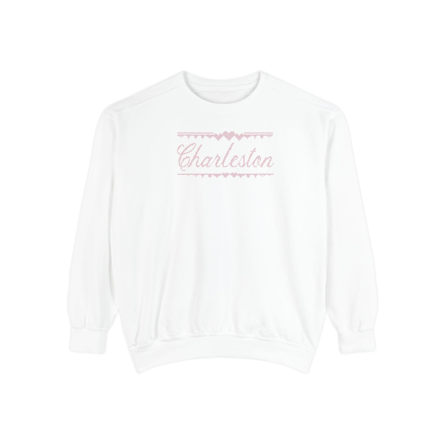 CHS CROSS STITCH-Crewneck