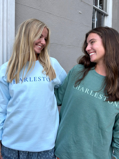TWO TONED-CHARLESTON SKYLINE-Comfort Colors Crewneck